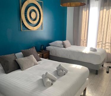 Billere Apartamento | Elégant appart avec balcon, Clim et garage
