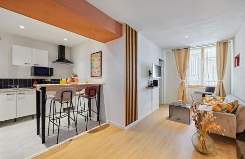 Pont-Audemer Apartamento | Elégant T2 "La Dolce", hypercentre, 20mn d'Honfleur