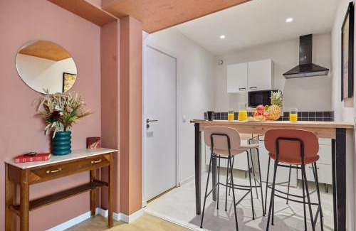 Pont-Audemer Apartamento | Elégant T2 "La Dolce", hypercentre, 20mn d'Honfleur