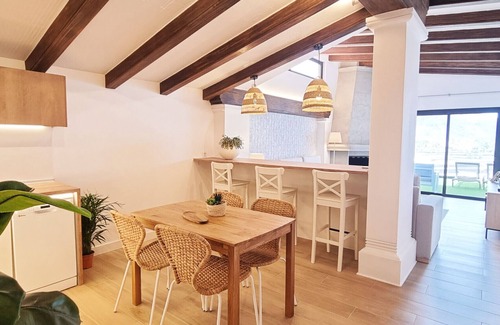 Realejo Alto Apartamento | El BOLLULLO, vistas al mar y terraza privada