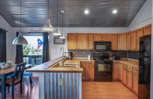 Llano County Cabina | El Castell - on the Llano River [Entire Property - 4 Cabins]