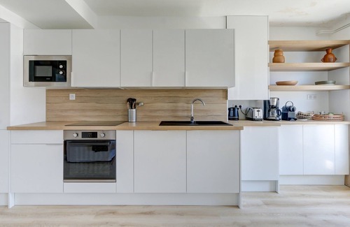Le Pharo Apartamento | El Catalan - Bel appartement avec extérieur et vue mer