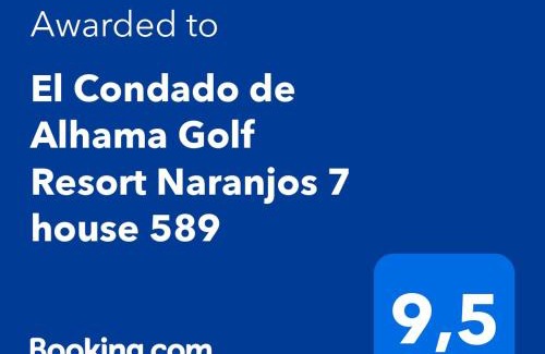 Alhama de Murcia Apartamento | El Condado de Alhama Golf Resort Naranjos 7 house 589