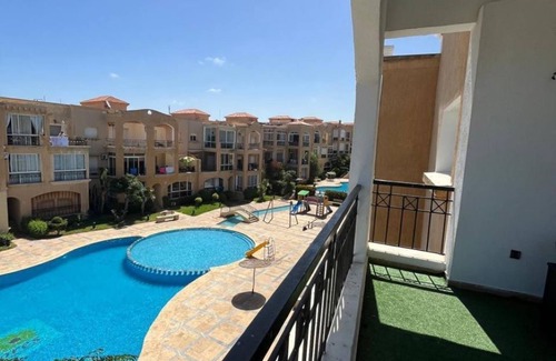 El Mansouria Apartamento | El Mansouria Résidence Ricoflores Beach: sea view and swimming pool