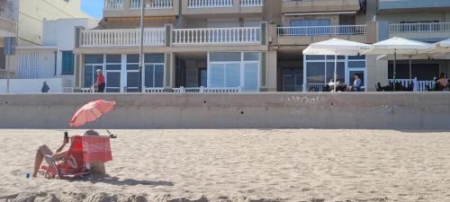 El Perelló Apartamento | El Perello terraza mar