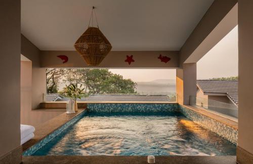 Nerul Apartamento | El Reino Elegant 2&3BHK Apartments 10 Minutes to Candolim with Pool & Kitchen, Wifi, Security