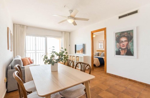 Diputación de Rincón de San Ginés Apartamento | EL RINCÓN DE FRIDA La Manga del Mar Menor KM2 Mediterráneo 2Dormitorios 2Baños