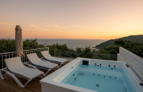 Agia Kiriaki Casa | Elaia's Villas Hot Tub & Seaview