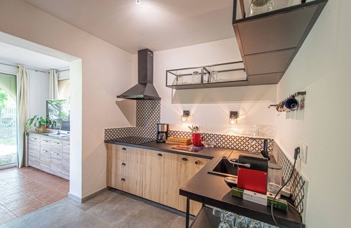 Calenzana Condominio | Elda : appart rez de jardin et piscine chauffée à 7 min de Calvi et plages