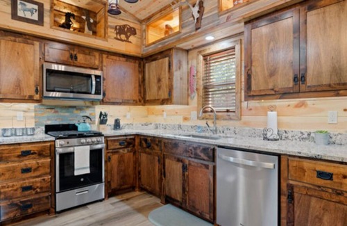 Ringold Cabina | Electric fireplace, free internet, pond for fishing, less than 5 miles from lake