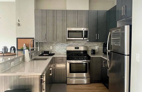 Bayonne Apartamento | Elegance - 1 Bedroom Apartment - 10 Min NYC/EWR - Free Lot Parking - The Helix