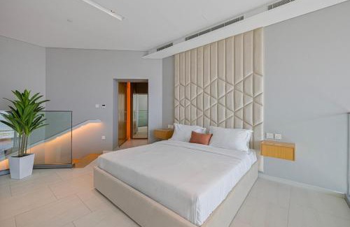 Business Bay Apartamento | Elegant 1BR Sky Villa High-Rise Luxury Stay