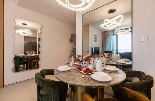 Dubai Marina Apartamento | Elegant 2BR Apt Address Beach Resort