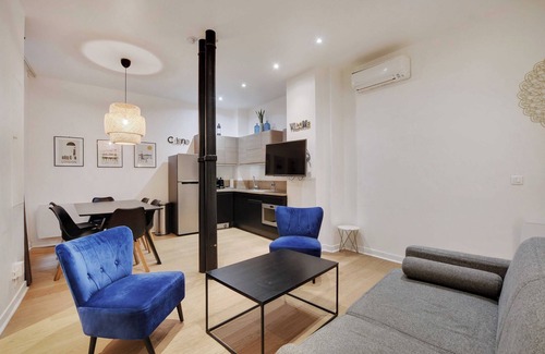 Les Halles Apartamento | Elegant Apartment - 2bd/6p - Hotel de Ville