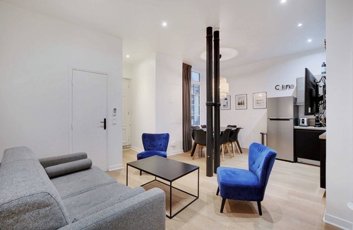 Les Halles Apartamento | Elegant Apartment - 2bd/6p - Hotel de Ville