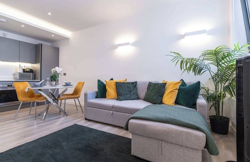 Great Linford Apartamento | Elegant apartment 2, local to Milton Keynes shopping centre and theatre district
