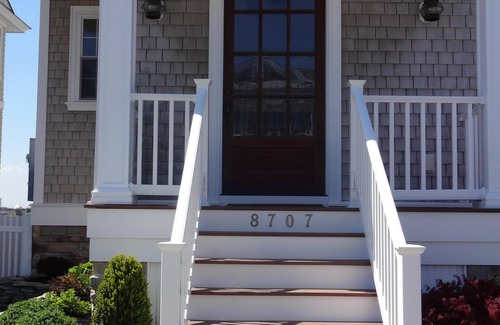 Stone Harbor Casa | Elegante Bayfront Cottage para alquiler de verano familiar 3BR, 2. 5 baños