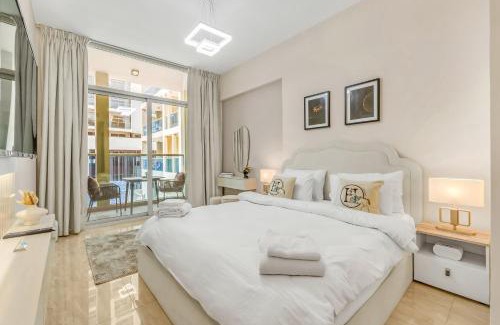 Al Barsha Apartamento | Elegant & Bright 1BDR Apartment in Samana Greens in Arjan- POOL CLOSE TILL END OF OCT