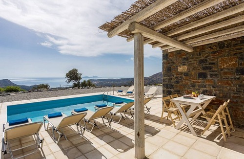Vizari Villa | Elegant Crete Villa | Villa Dimitris | Stunning Libyan Sea Views | Private Terrace & Access To Shared Pool | 2 Bedrooms | Agia Galini