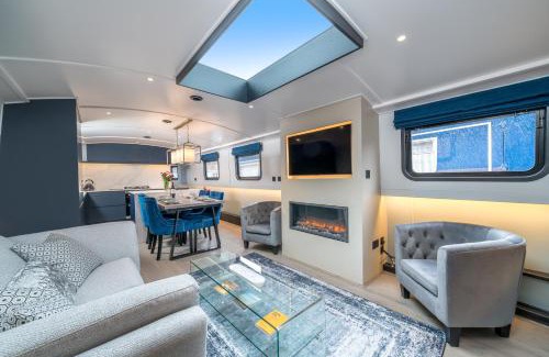 Limehouse Alquiler De Eote | Elegant houseboat near Canary Wharf