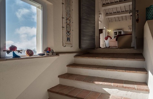 San Casciano dei Bagni Villa | Villa Vetrichina La casa se relaja en Val d'Orcia
