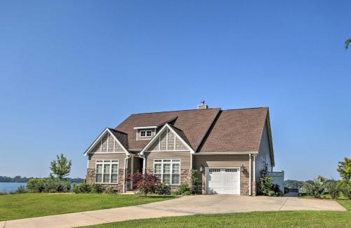 Cross Hill Casa | Elegant Lakefront Gem with Dock and Sunset Views!