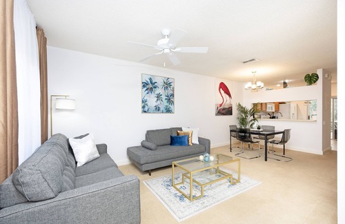New Tampa Casa | Elegant Long Stay-KING Bed-POOL-Wifi-Tampa Palms-Moffitt-Gated-HK2