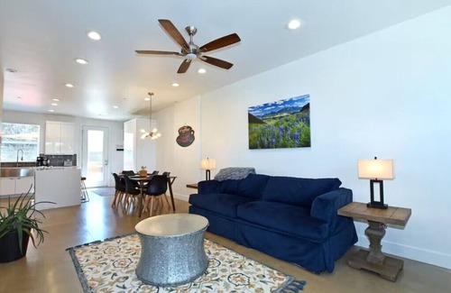 Old Town North Casa | Elegant Mountain Haven | King Bed & Fireplaces