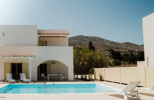 Drios Villa | Elegant Paros Villa | Villa Sunshine | 2 Bedrooms| Luxury & Privacy | Private Pool | Balcony | Modern Furnishing | Drios