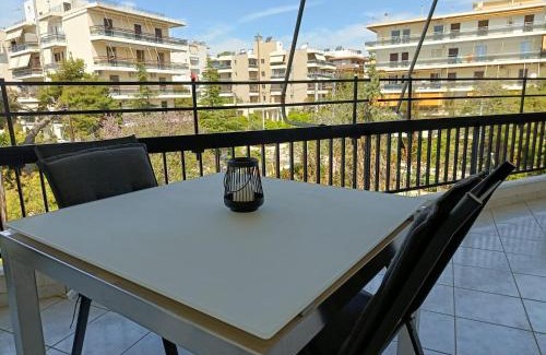 Marousi Apartamento | Elegant Renovated 1-Bedroom Flat with Park View