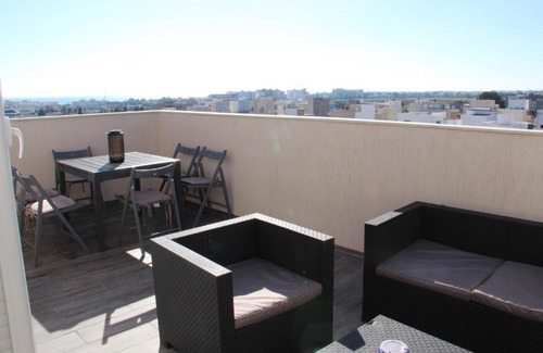 Cite El Wafa Apartamento | Elegant rooftop apartment- Hammamet- Mrezgua
