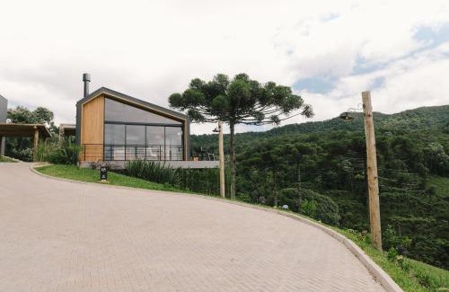 Rancho Queimado Casa | Elegante bangalô de campo 5 - Taquaras Huts