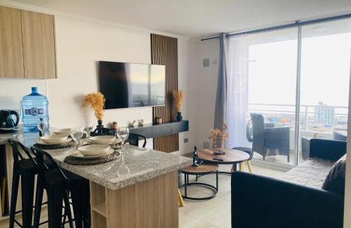 Antofagasta Apartamento | Elegante Depto Central 2hab-2baños