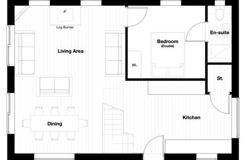 Farley Casa | Ellastone, woodland lodge with hot tub for 8