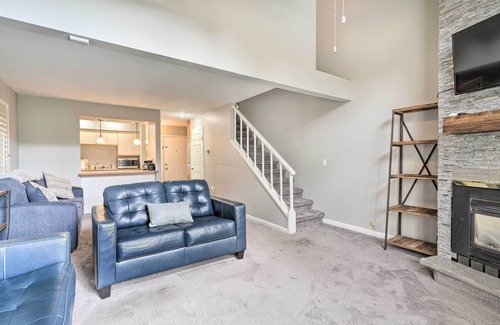 Ellicottville Apartamento | Ellicottville Townhome ~ Half Mi to Slopes!