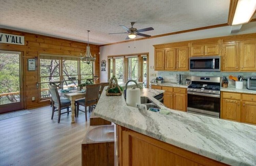 East Ellijay Casa | Ellijay Riverfront Escape: Game Room & Fire Pit