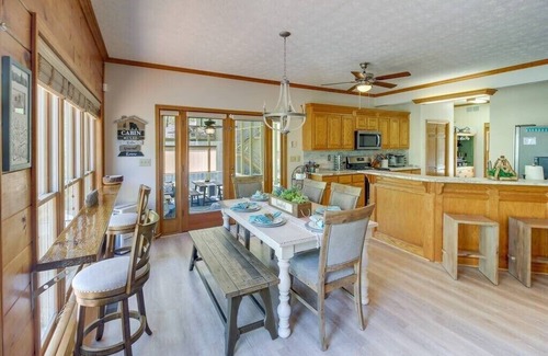 East Ellijay Casa | Ellijay Riverfront Escape: Game Room & Fire Pit