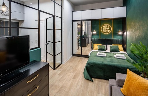 Lviv City Center Apartamento | Emerald Lux Apartment. LiveInLviv