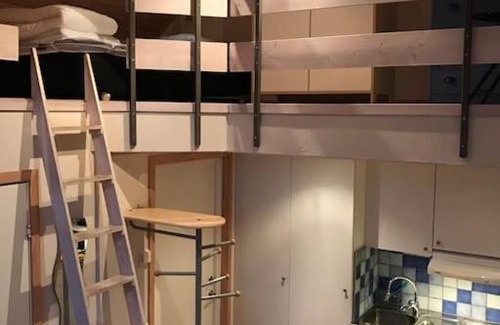Falkenberg Apartamento | En mysig liten lägenhet med egen uteplats.