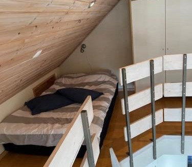 Falkenberg Apartamento | En mysig liten lägenhet med egen uteplats.