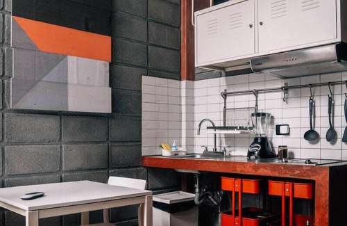 San Pedro Garza García Apartamento | Encantador loft 1Hab en San Pedro Centro, con cisterna