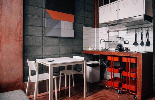 San Pedro Garza García Apartamento | Encantador loft 1Hab en San Pedro Centro, con cisterna