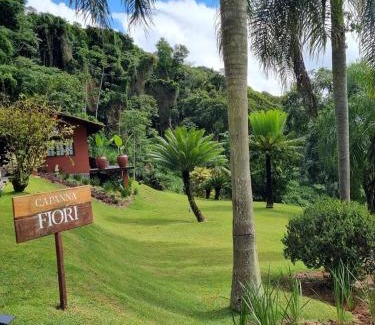 Pomerode Chalet De Esquí | Encantador Chalé em meio a Natureza para 4 pessoas