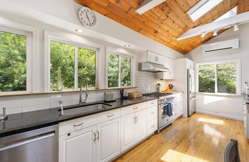 Accord Casa | Enchanted Retreat w/ Cedar Hot Tub, Arcade Room, 7 Acre Private Woods & Fire Pit