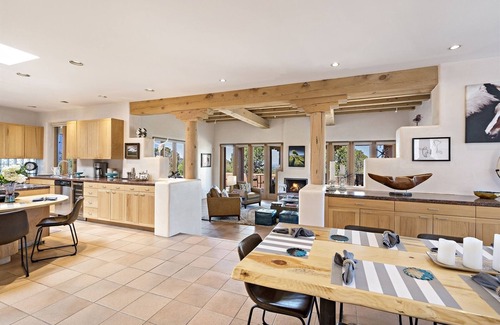 Santa Fe Casa | Enchantment - Views, Four Fireplaces, Hot Tub
