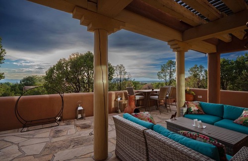 Santa Fe Casa | Enchantment - Views, Four Fireplaces, Hot Tub