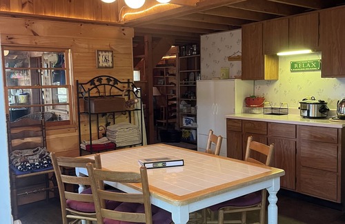 Northwood Cabaña | Enjoy being serenaded by loons at this rustic Northwood lake view cottage!