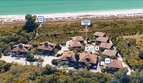 Sanibel Casa | Enjoy pool views from your Sanibel Island Villa Private beach