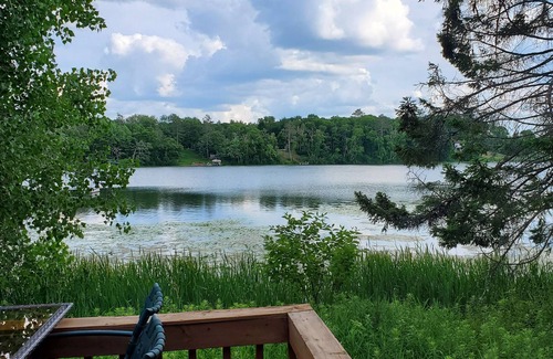 Pillager Cabina | Enjoy the Fall Colors from our "Lake Home", perfect spot for a quiet retreat