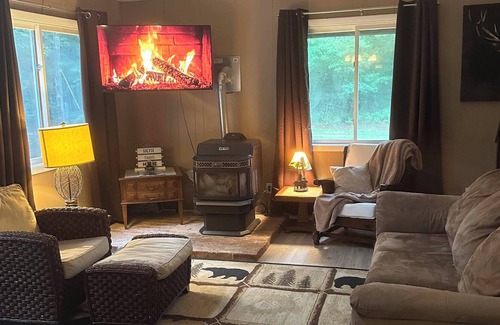 Kalkaska Cabina | Enjoy this cozy cabin nestled on 20 peaceful acres in Kalkaska Michigan.